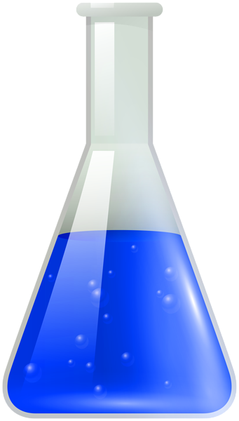 This png image - Flask Blue Transparent PNG Clipart, is available for free download
