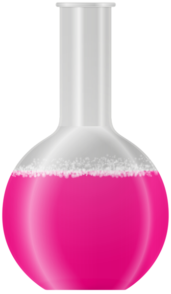 This png image - Flask Pink PNG Transparent Clipart, is available for free download