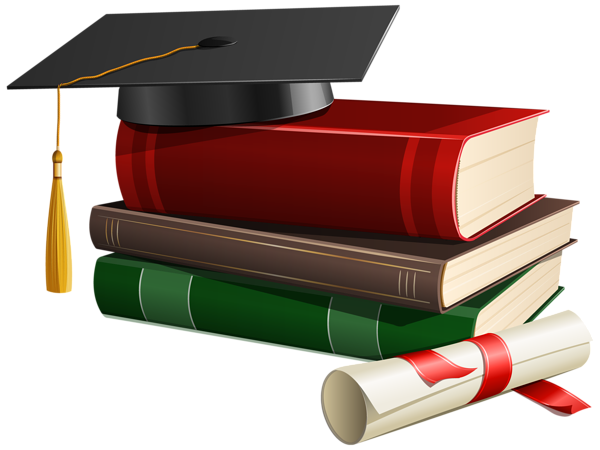 This png image - Graduation Cap Books and Diploma PNG Clipart, is available for free download