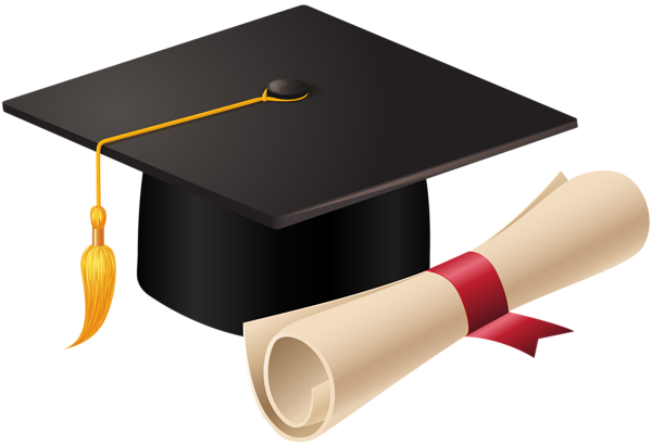 Download Graduation Cap and Diploma PNG Clip Art | Gallery ...