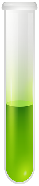 This png image - Green Lab Test Tube PNG Transparent Clipart, is available for free download