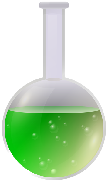 This png image - Green Laboratory Flask PNG Clipart, is available for free download