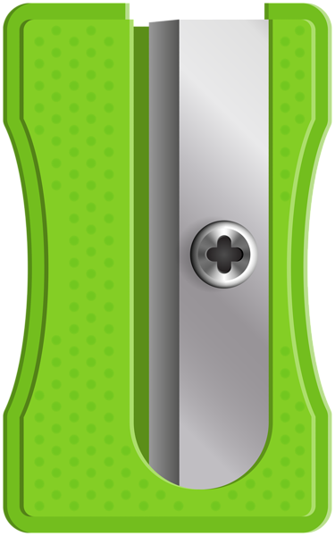 This png image - Green Pencil Sharpener PNG Clipart, is available for free download