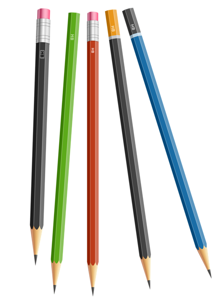 This png image - HB Pencils Set PNG Clipart Image, is available for free download
