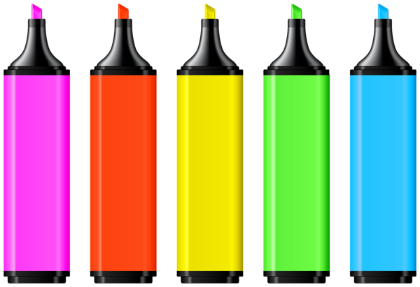 This png image - Markers PNG Clipart, is available for free download