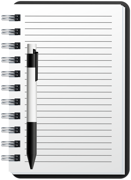 This png image - Notebook and Pen PNG Clip Art Image, is available for free download