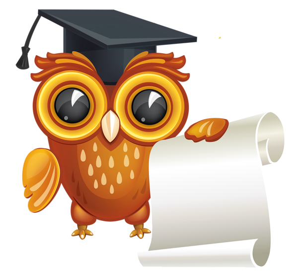 This png image - Owl with Diploma PNG Clipart Image, is available for free download