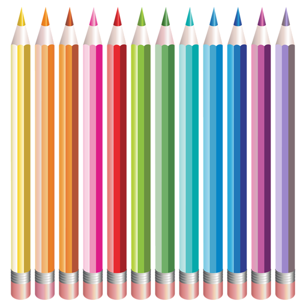 This png image - Pencils Set PNG Clipart Image, is available for free download