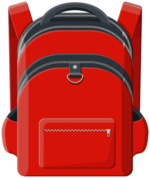 This png image - Red Backpack PNG Clipart, is available for free download