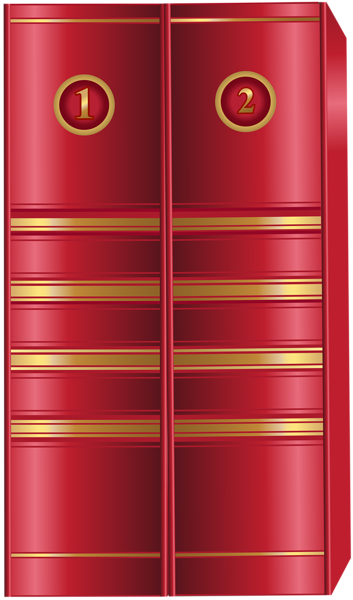 This png image - Red Books PNG Clipart, is available for free download