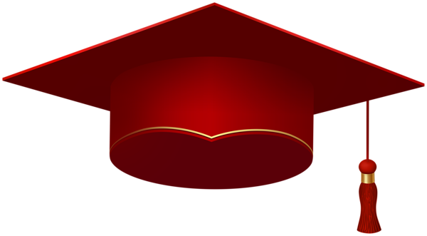 Red Graduation Cap Png Clipart Gallery Yopriceville Of Mortar Board Png. 