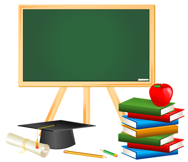 This png image - School Board and Decors PNG Picture, is available for free download