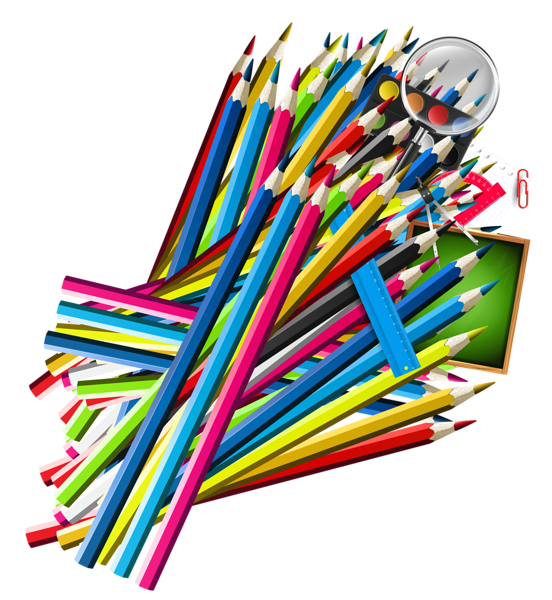 This png image - School Pencil Decor PNG Clipart, is available for free download