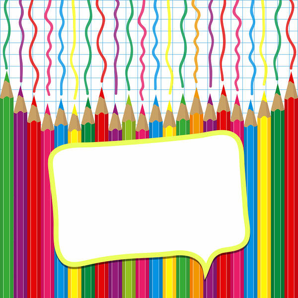 This jpeg image - School Pencils Wallpaper, is available for free download
