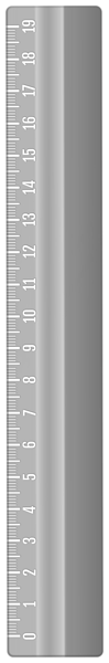 This png image - School Ruler Grey PNG Clipart, is available for free download