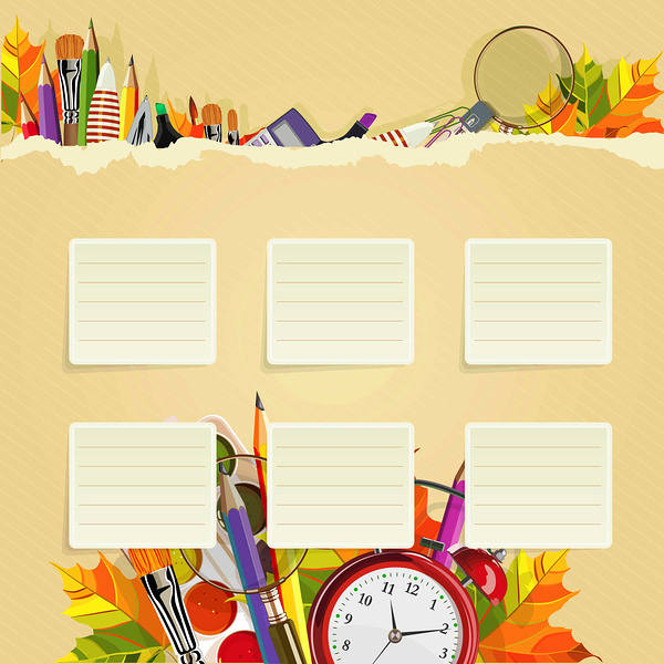 This jpeg image - School Schedule Wallpaper, is available for free download