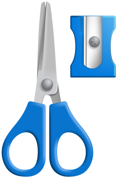 This png image - Scissors and Sharpener PNG Clip Art Image, is available for free download