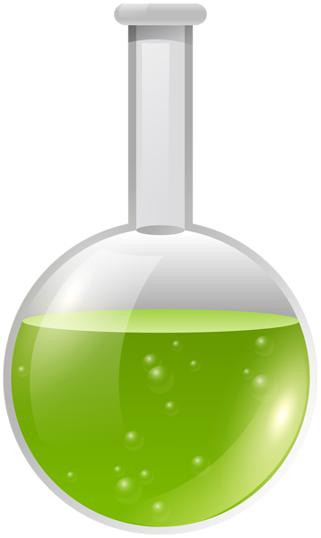 This png image - Transparent Green Flask PNG Clipart, is available for free download