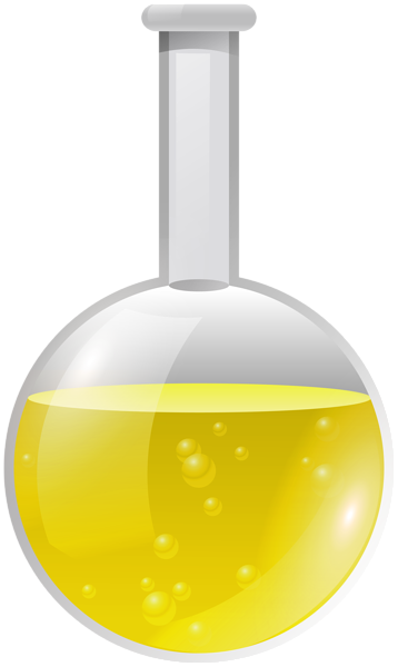 This png image - Transparent Yellow Flask PNG Clipart, is available for free download