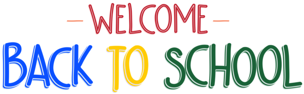 This png image - Welcome Back to School PNG Clip Art Image, is available for free download