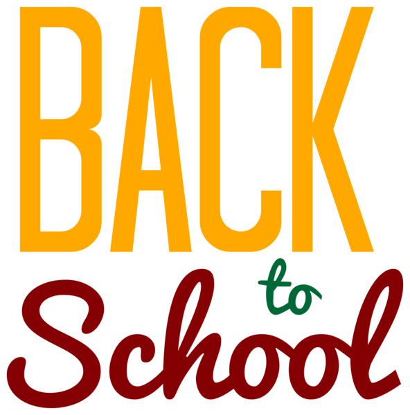 This png image - Yellow Back to School PNG Clipart Image, is available for free download