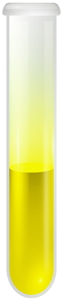 This png image - Yellow Lab Test Tube PNG Transparent Clipart, is available for free download