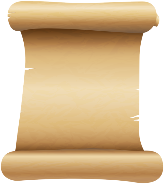 This png image - Old Scroll PNG Clip Art Image, is available for free download