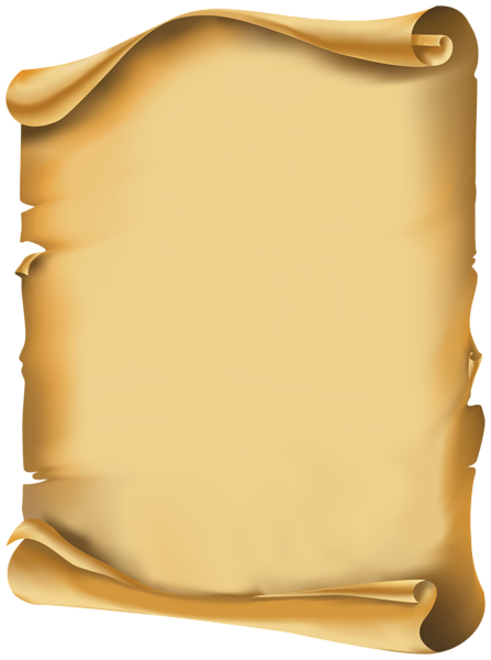 This png image - Old Scroll PNG Clipart, is available for free download