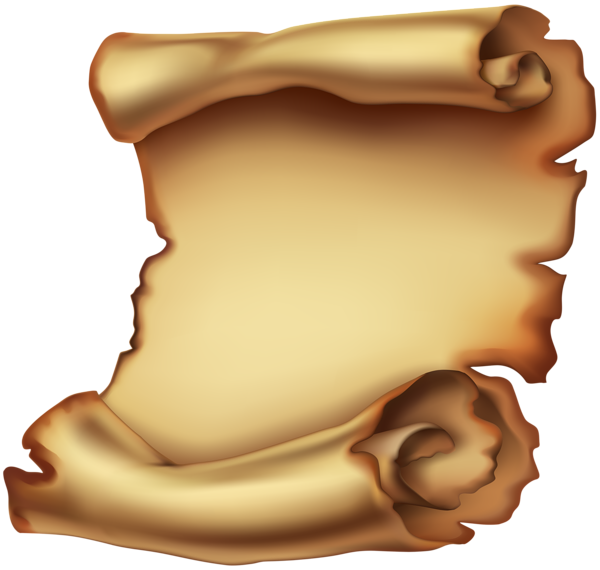 This png image - Old Scroll Paper PNG Clip Art Image, is available for free download