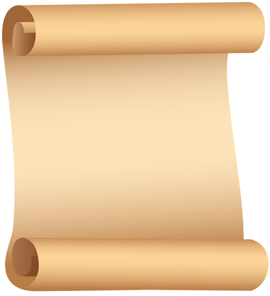 This png image - Paper Scroll PNG Clip Art, is available for free download