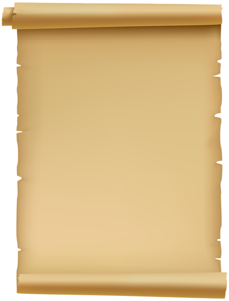This png image - Scrolled Paper Transparent PNG Clip Art Image, is available for free download