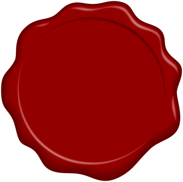 This png image - Wax Seal Stamp Red PNG Clipart, is available for free download