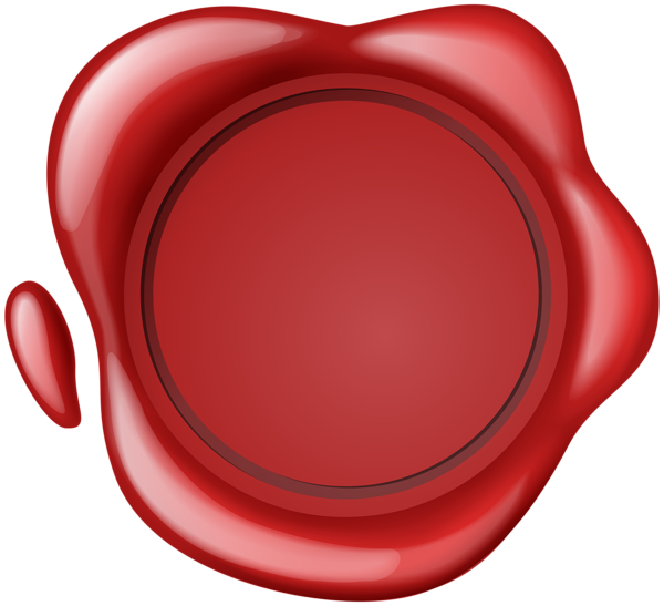 This png image - Wax Stamp Red PNG Clip Art Image, is available for free download
