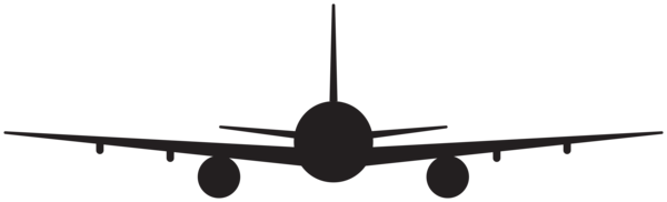 This png image - Airplane Silhouette PNG Clipart, is available for free download