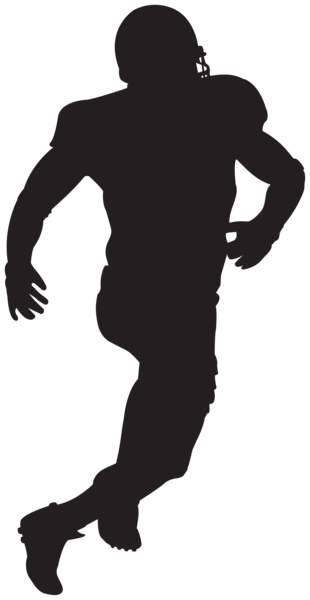 American Football Player Silhouette Clip Art Image | Gallery ...