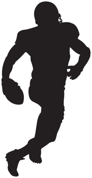 This png image - American Football Player Silhouette Transparent Image, is available for free download