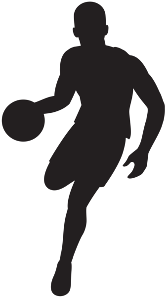 This png image - Basketball Player Silhouette Clip Art Image, is available for free download