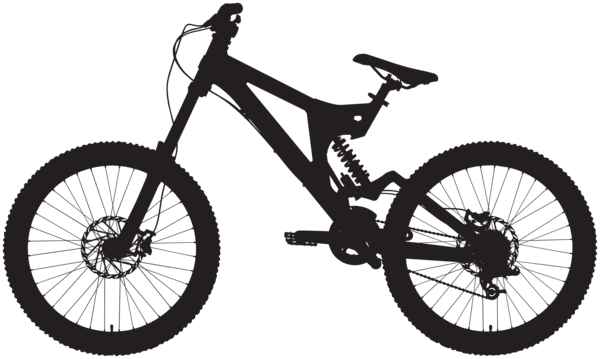 This png image - Bicycle Silhouette Clip Art Image, is available for free download