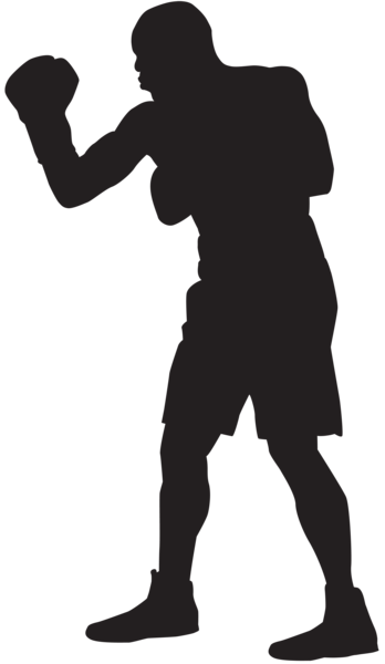 This png image - Boxer Silhouette PNG Clip Art Image, is available for free download