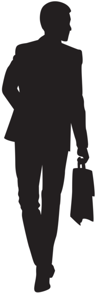 This png image - Businessman Silhouette PNG Clip Art, is available for free download