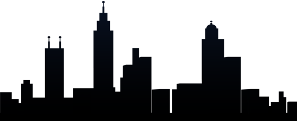 This png image - City Silhouette PNG Clip Art Image, is available for free download