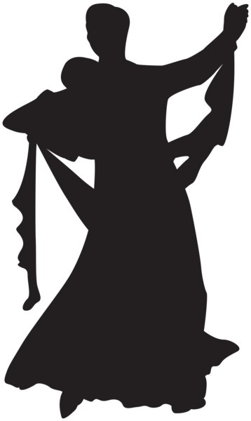 This png image - Dancing Couple Silhouette PNG Clip Art, is available for free download