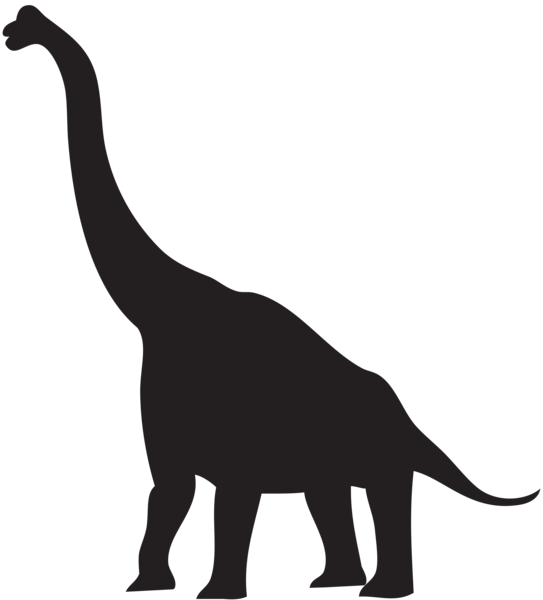 This png image - Dinosaur Silhouette PNG Clip Art Image, is available for free download