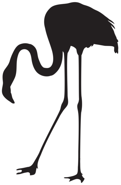 This png image - Flamingo Silhouette PNG Transparent Clip Art Image, is available for free download