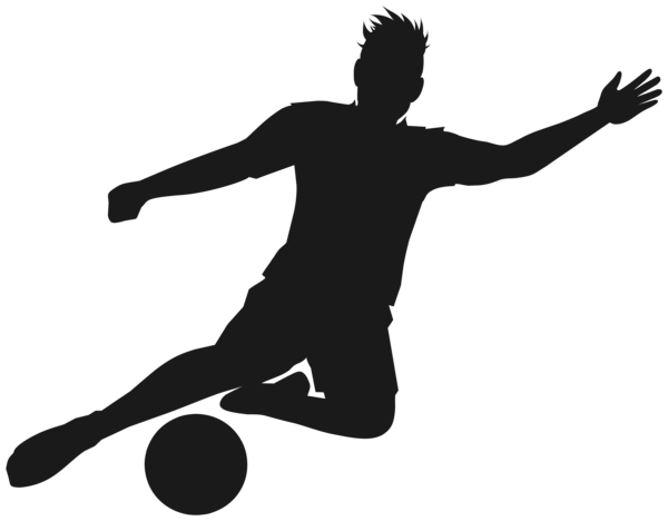 This png image - Football Player PNG Silhouette Clipart, is available for free download