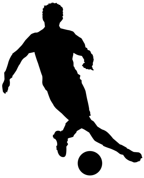 Football Player Silhouette PNG Clip Art Image | Gallery ...