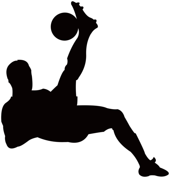 This png image - Football Player Silhouette Transparent PNG Clip Art Image, is available for free download