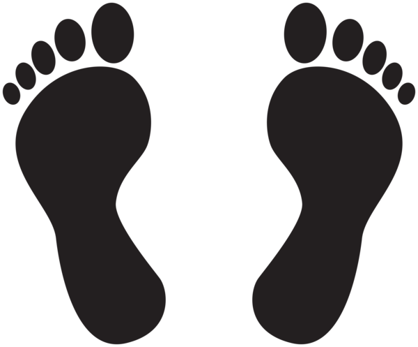 This png image - Footprints Silhouette Transparent Image, is available for free download