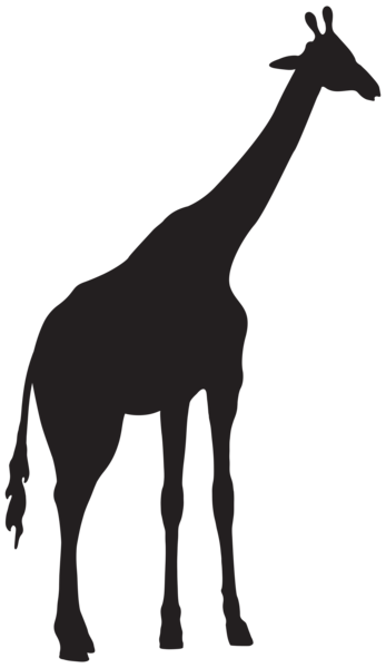 This png image - Giraffe Silhouette PNG Transparent Clipart, is available for free download