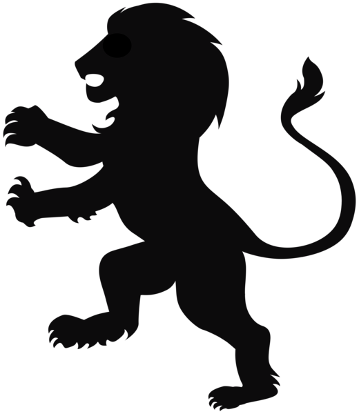 This png image - Lion Silhouette PNG Transparent Clipart, is available for free download